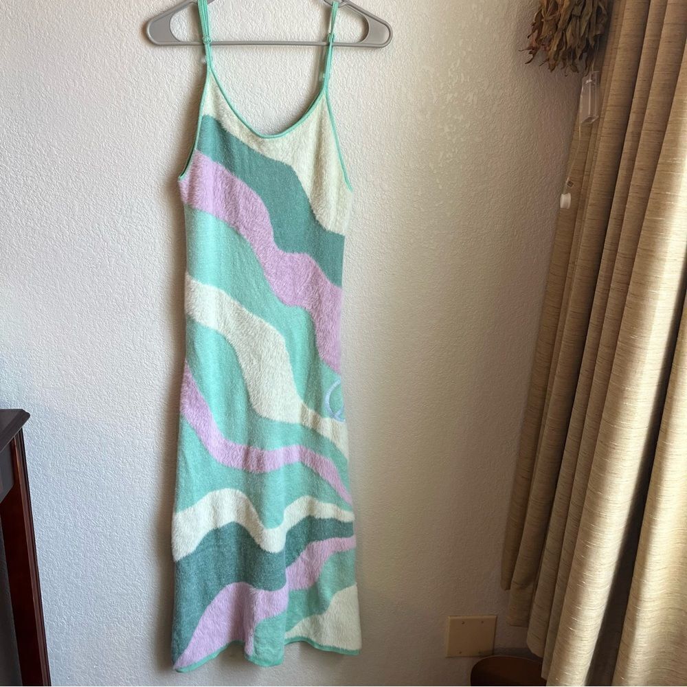 House of Sunny Good Vibrations Pastel Colorblock Dress - Picture 8 of 16